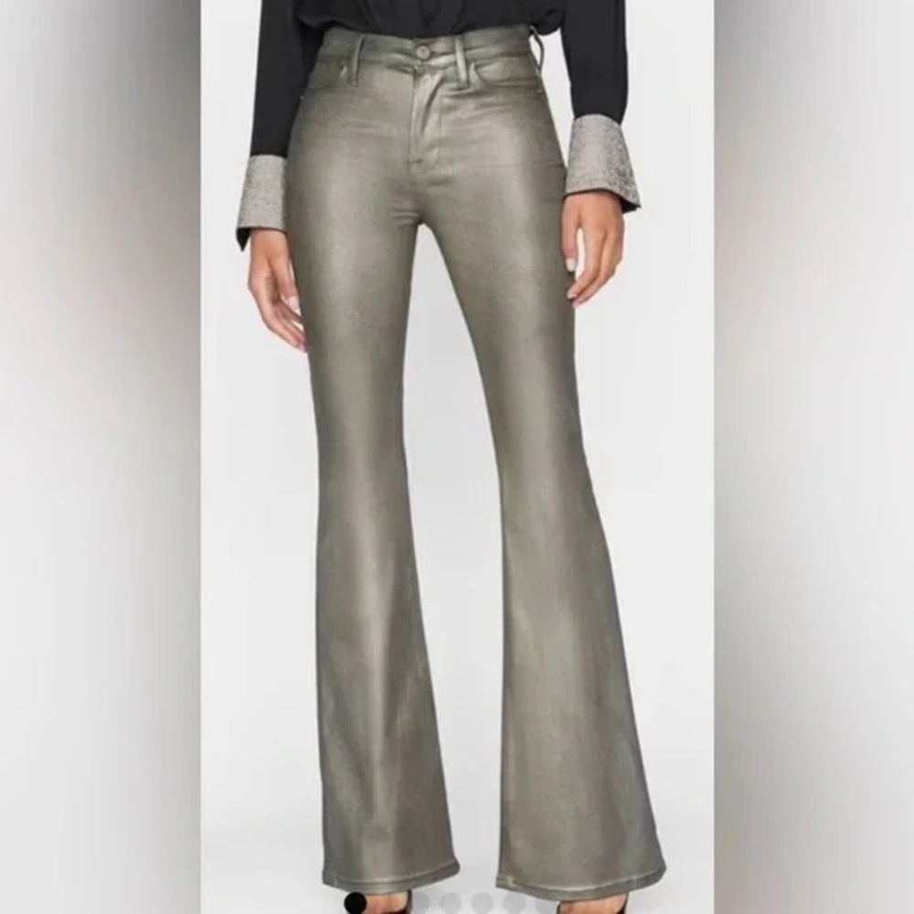 NWT FRAME Le High Flare PEWT color